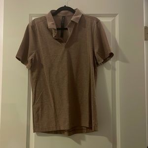 LuluLemon mens golf polo size M